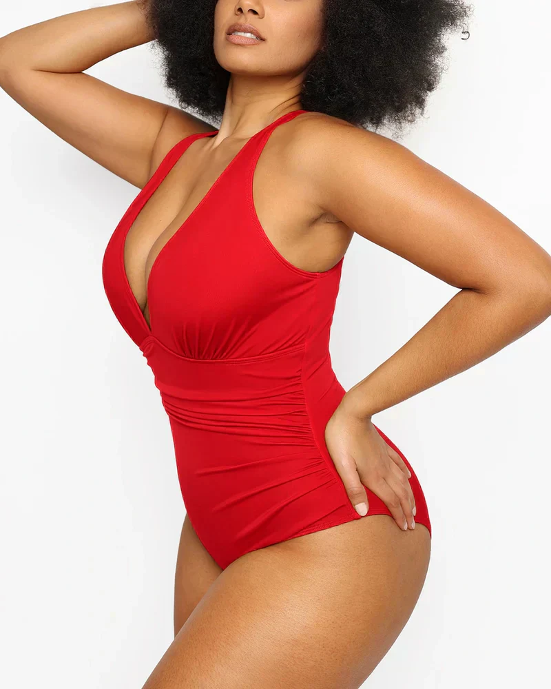 Smart Sculpt One Piece Tummy Control Swimsuit for Women - Image 9