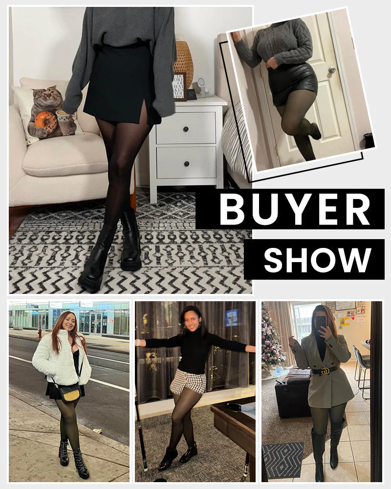 Today Only🎯 Translucent Fleece Lined Tights - Image 12