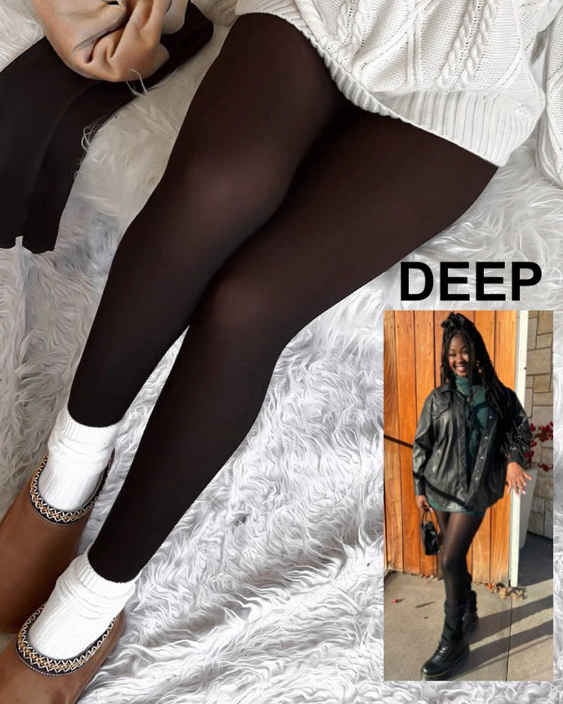 Today Only🎯 Translucent Fleece Lined Tights - Image 5