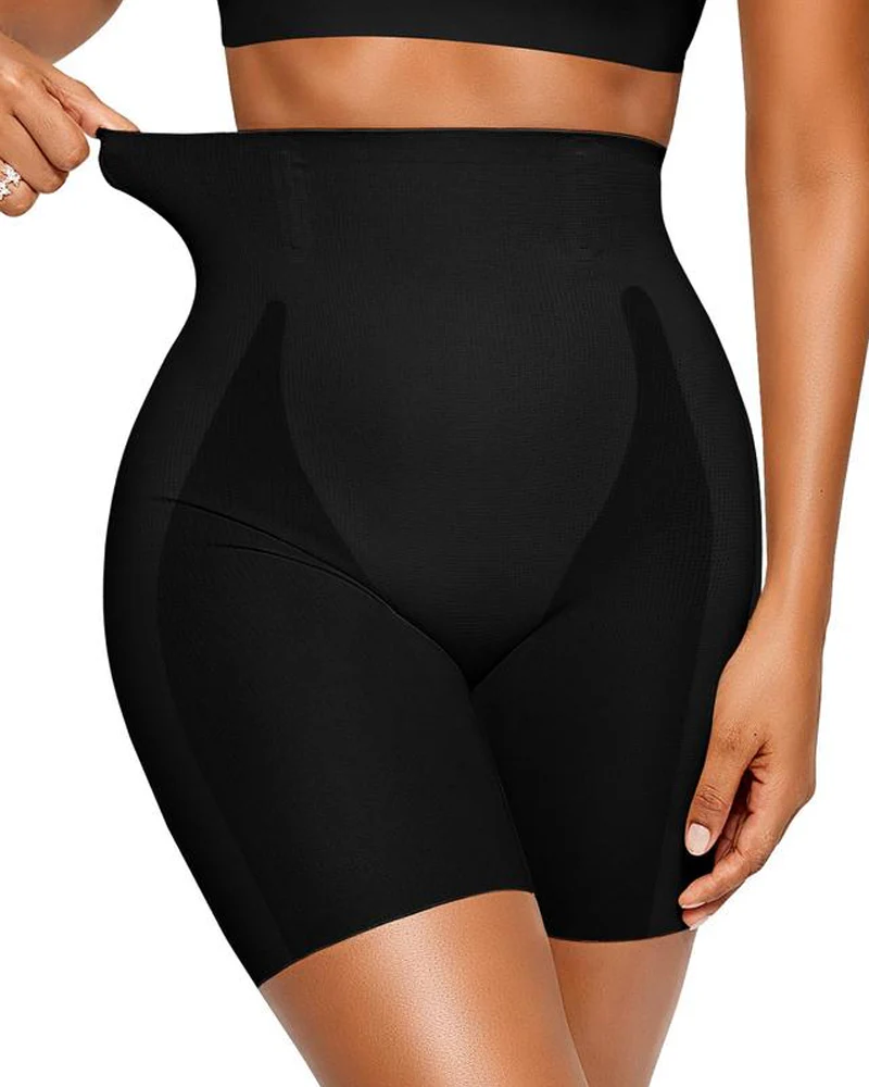 Tummy Control Butt Lifting Shapewear Breathable Comfortable Shorts - Image 13