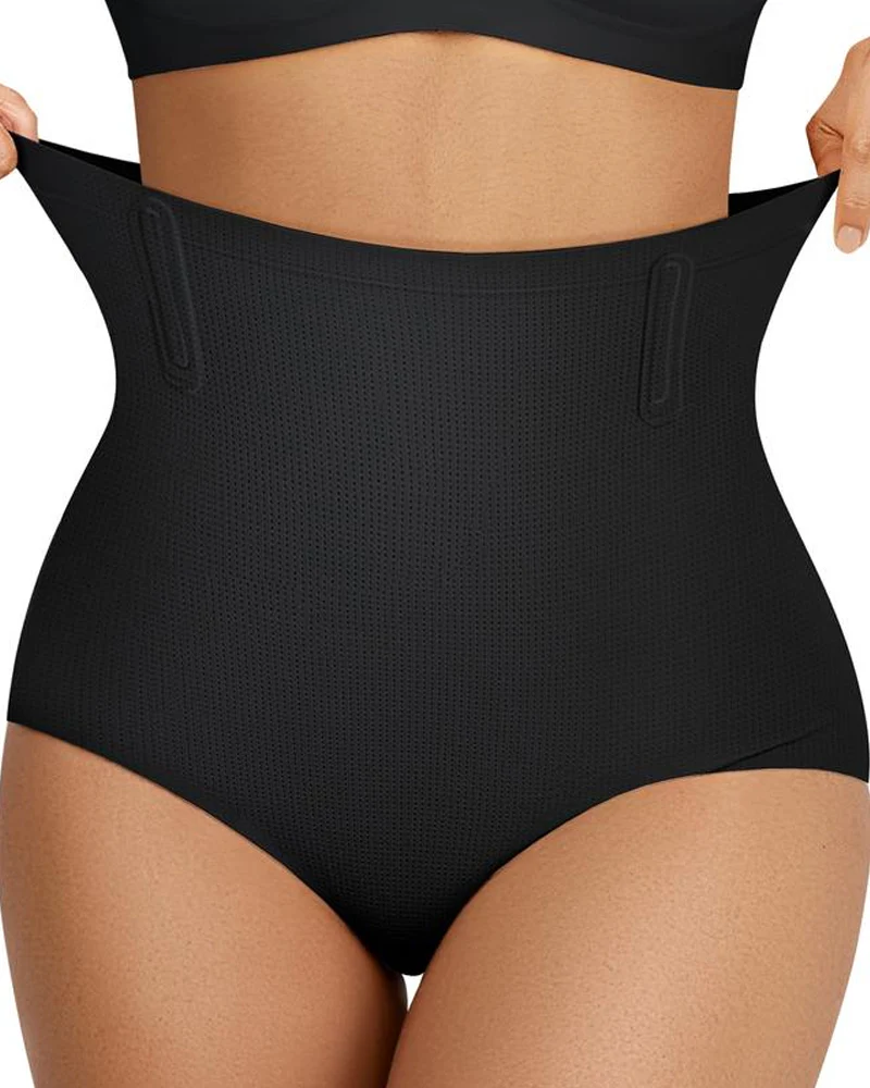 Tummy Control Butt Lifting Shapewear Breathable Comfortable Shorts - Image 16