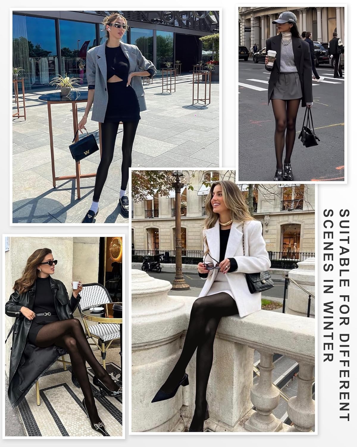 Women's Fleece Lined Tights - Image 21