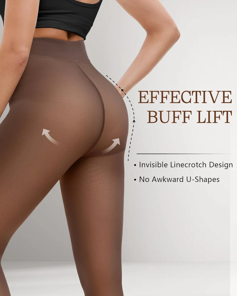 Women's Fleece Lined Tights - Image 23