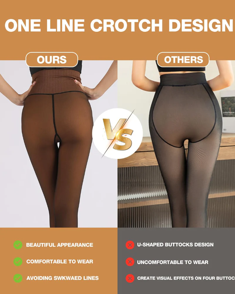 Women's Fleece Lined Tights - Image 4