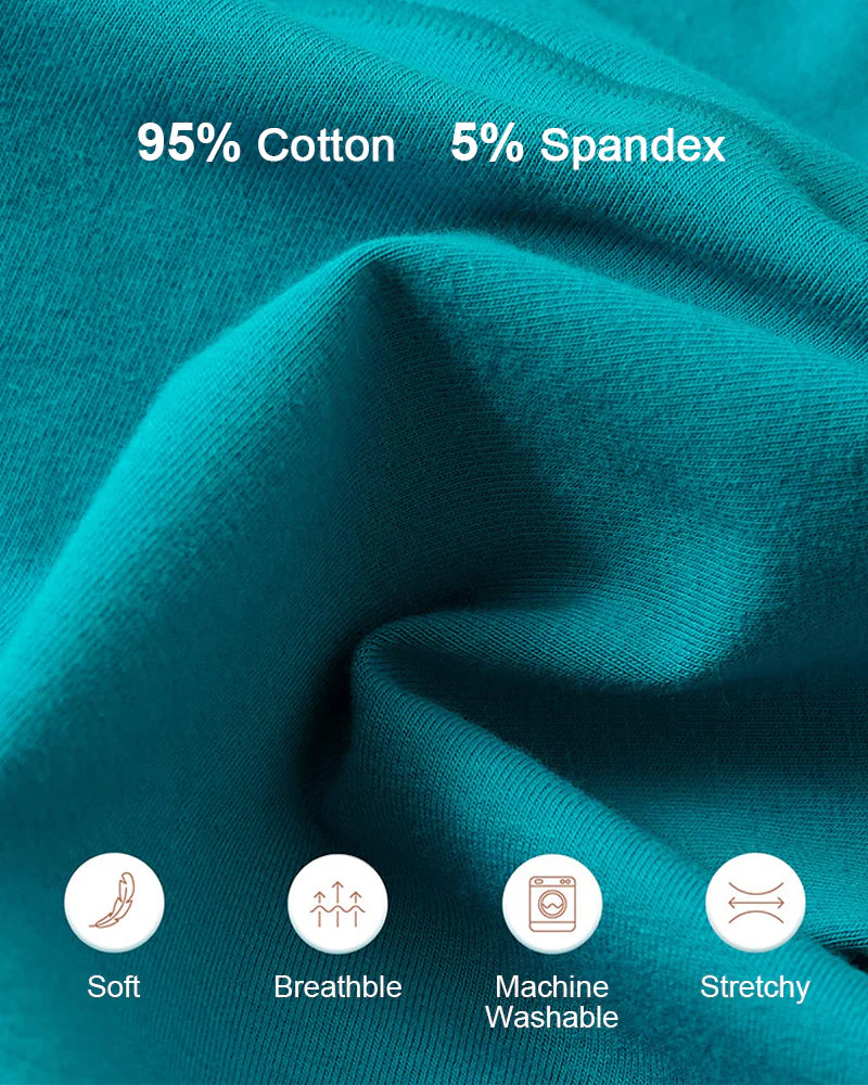 Women's Plus Size Cotton High Waisted Briefs - Image 4