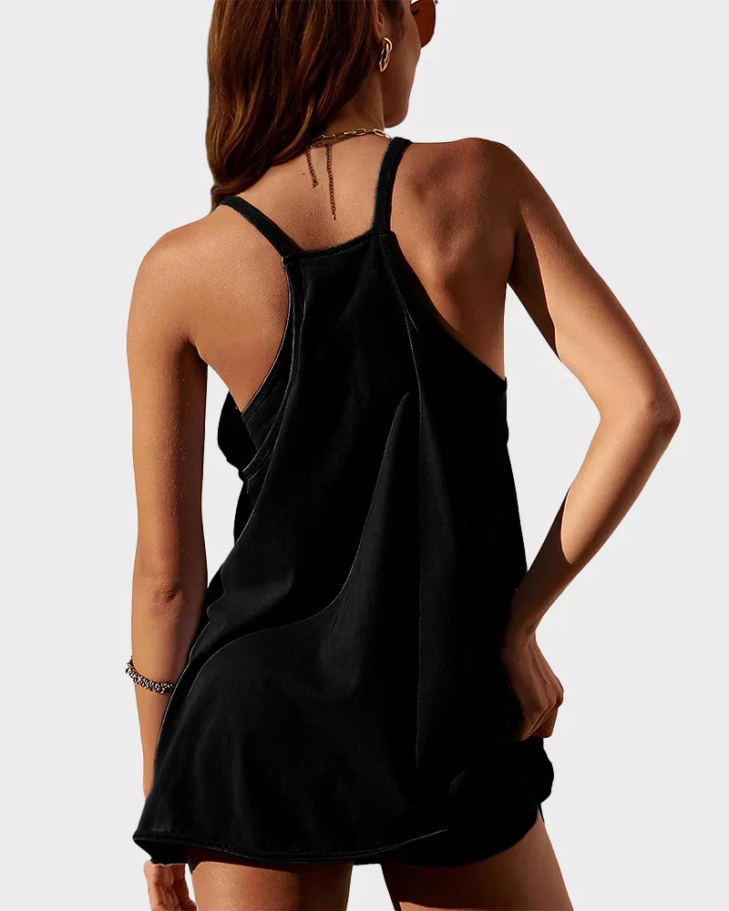 Women's Summer Sleeveless Mini Dress - Image 5